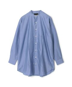 TOMORROWLAND / トゥモローランド シャツ・ブラウス | HAVERSACK ATTIRE シルク バンドカラーロングシャツ