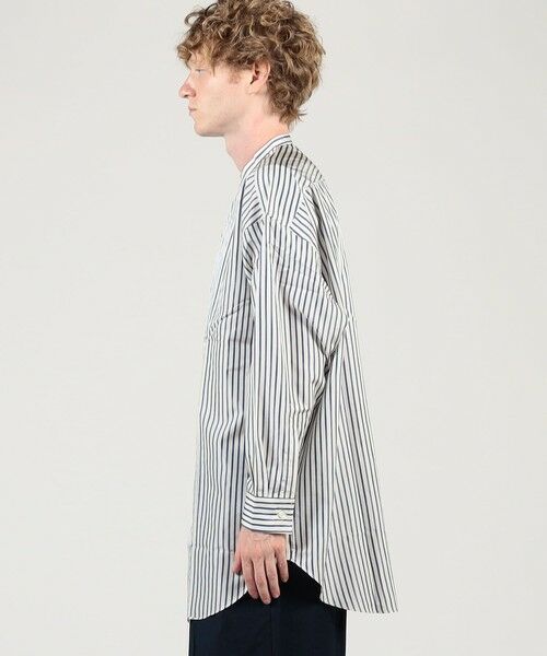 TOMORROWLAND / トゥモローランド シャツ・ブラウス | HAVERSACK ATTIRE シルク バンドカラーロングシャツ | 詳細3