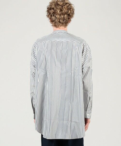 TOMORROWLAND / トゥモローランド シャツ・ブラウス | HAVERSACK ATTIRE シルク バンドカラーロングシャツ | 詳細4