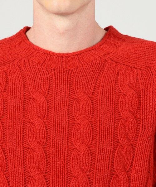 TOMORROWLAND / トゥモローランド ニット・セーター | INVERALLAN ウールケーブル クルーネックプルオーバーニット | 詳細5
