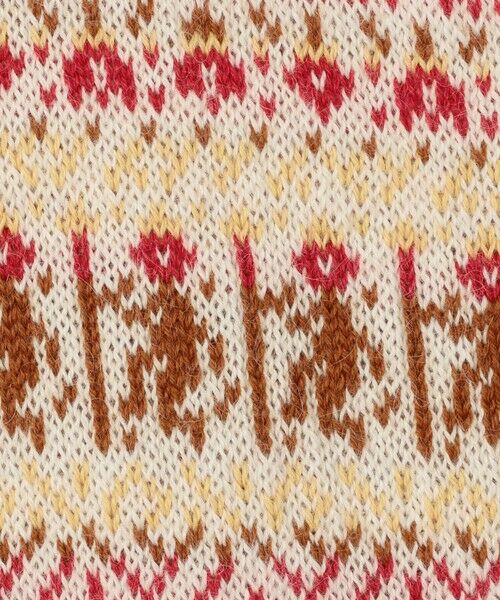 TOMORROWLAND / トゥモローランド ニット・セーター | 【別注】Raffa Molina フェアアイル Vネック ニットベスト | 詳細10
