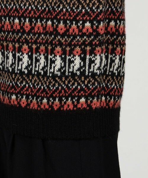 TOMORROWLAND / トゥモローランド ニット・セーター | 【別注】Raffa Molina フェアアイル Vネック ニットベスト | 詳細8