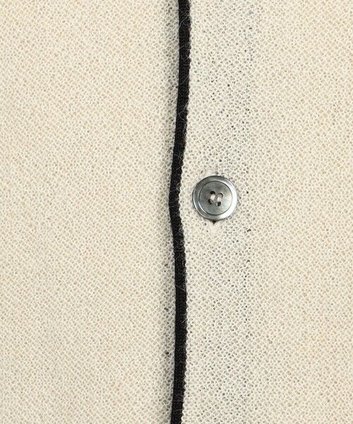 TOMORROWLAND / トゥモローランド カーディガン・ボレロ | 【別注】Raffa Molina パイピング クルーネック ニットカーディガン | 詳細10