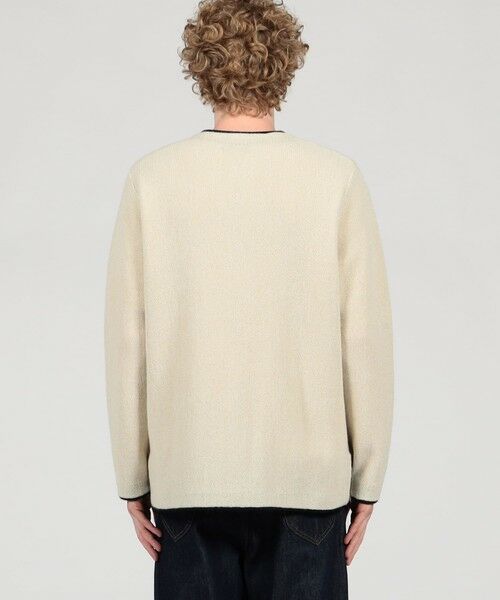 TOMORROWLAND / トゥモローランド カーディガン・ボレロ | 【別注】Raffa Molina パイピング クルーネック ニットカーディガン | 詳細4