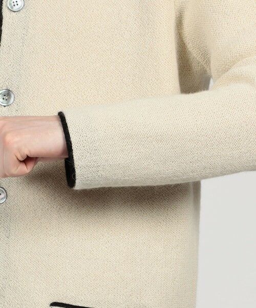 TOMORROWLAND / トゥモローランド カーディガン・ボレロ | 【別注】Raffa Molina パイピング クルーネック ニットカーディガン | 詳細7