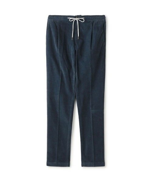 TOMORROWLAND / トゥモローランド スラックス・ドレスパンツ | PT TRINO コットンポリウレタン 1プリーツ コーデュロイイージースラックス(67 ダークブルー)