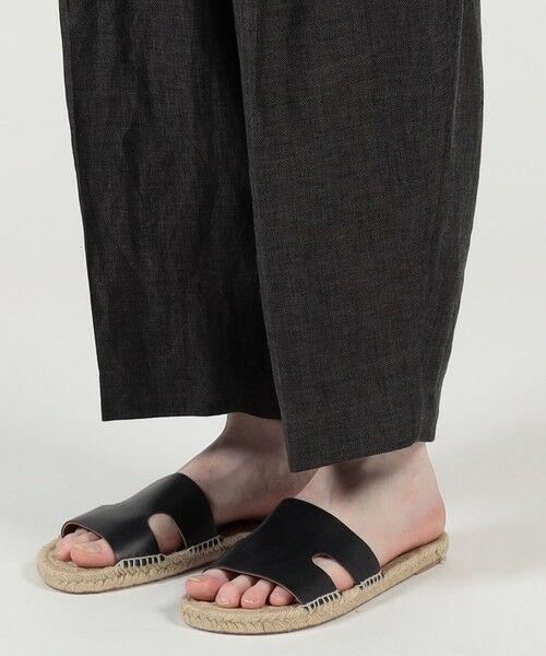 TOMORROWLAND / トゥモローランド その他パンツ | HAVERSACK ATTIRE リネン ワイドテーパード サロペットパンツ | 詳細10