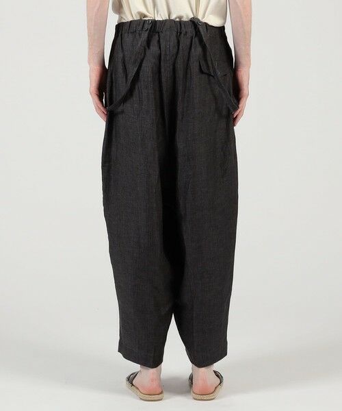TOMORROWLAND / トゥモローランド その他パンツ | HAVERSACK ATTIRE リネン ワイドテーパード サロペットパンツ | 詳細4