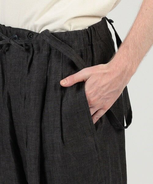 TOMORROWLAND / トゥモローランド その他パンツ | HAVERSACK ATTIRE リネン ワイドテーパード サロペットパンツ | 詳細7