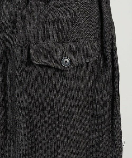 TOMORROWLAND / トゥモローランド その他パンツ | HAVERSACK ATTIRE リネン ワイドテーパード サロペットパンツ | 詳細8