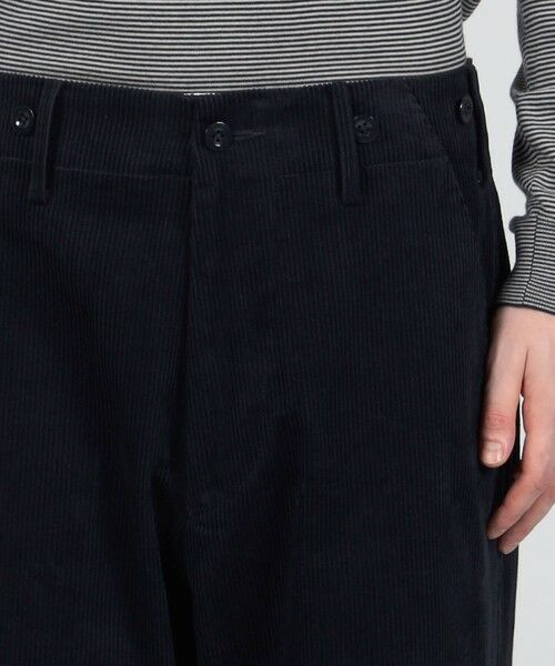 TOMORROWLAND / トゥモローランド その他パンツ | Tangent JOHAN TAN13°  Swedish cinch back trousers  コットンコーデュロイ ワイドパンツ | 詳細5