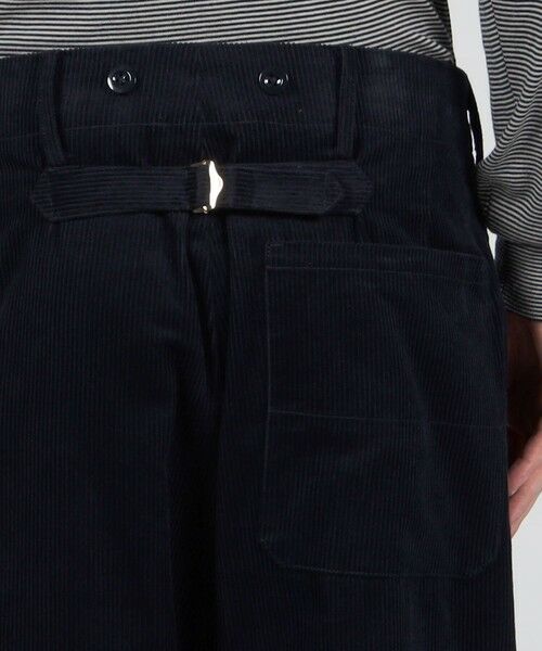 TOMORROWLAND / トゥモローランド その他パンツ | Tangent JOHAN TAN13°  Swedish cinch back trousers  コットンコーデュロイ ワイドパンツ | 詳細6