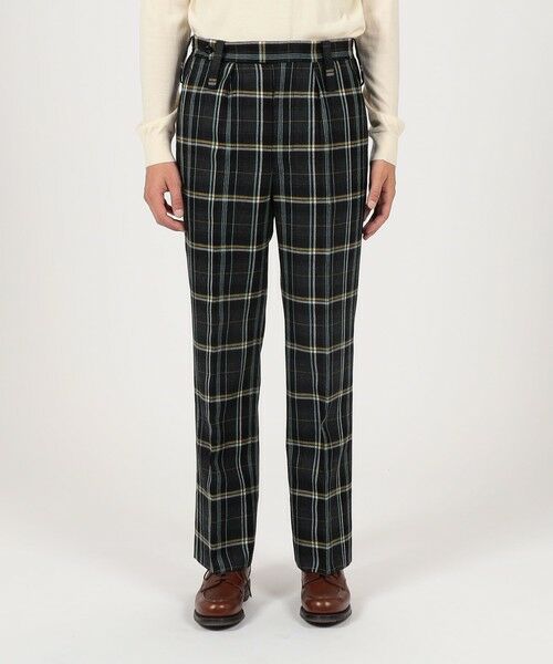 TOMORROWLAND / トゥモローランド スラックス・ドレスパンツ | Tangent Patt TAN25° British Barrack Trousers ウール 1プリーツ ストレートパンツ | 詳細2