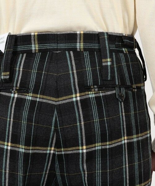 TOMORROWLAND / トゥモローランド スラックス・ドレスパンツ | Tangent Patt TAN25° British Barrack Trousers ウール 1プリーツ ストレートパンツ | 詳細6