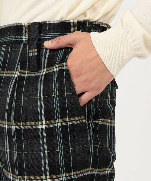 TOMORROWLAND / トゥモローランド スラックス・ドレスパンツ | Tangent Patt TAN25° British Barrack Trousers ウール 1プリーツ ストレートパンツ | 詳細7