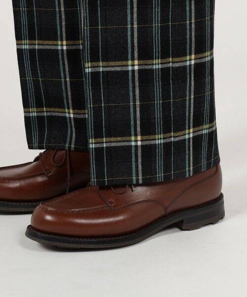 TOMORROWLAND / トゥモローランド スラックス・ドレスパンツ | Tangent Patt TAN25° British Barrack Trousers ウール 1プリーツ ストレートパンツ | 詳細8