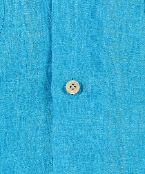 TOMORROWLAND / トゥモローランド シャツ・ブラウス | ERRICO FORMICOLA リネンナイロン ダブルポケット オープンカラーシャツ | 詳細8