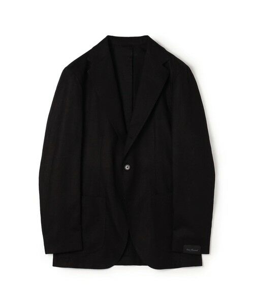 TOMORROWLAND/トゥモローランド ERRICO FORMICOLA リネン シングルブレステッド3Bジャケット 19 ブラック 50 TOMORROWLAND/トゥモローランド ERRICO FORMICOLA リネン シングルブレステッド3Bジャケット 19 ブラック 50