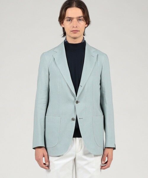 TOMORROWLAND / トゥモローランド テーラードジャケット | ERRICO FORMICOLA リネン シングルブレステッド3Bジャケット | 詳細2