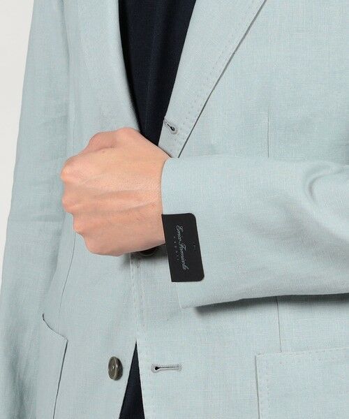 TOMORROWLAND / トゥモローランド テーラードジャケット | ERRICO FORMICOLA リネン シングルブレステッド3Bジャケット | 詳細8