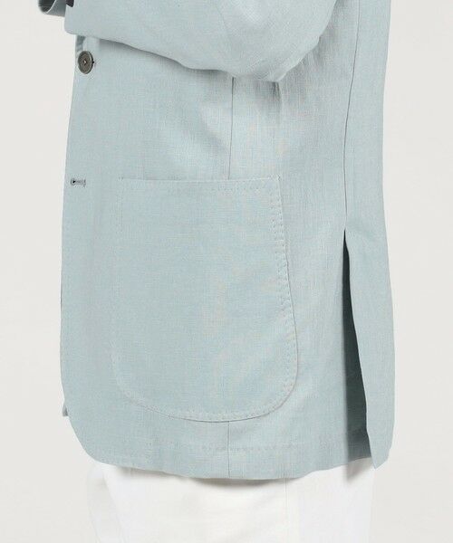 TOMORROWLAND / トゥモローランド テーラードジャケット | ERRICO FORMICOLA リネン シングルブレステッド3Bジャケット | 詳細9