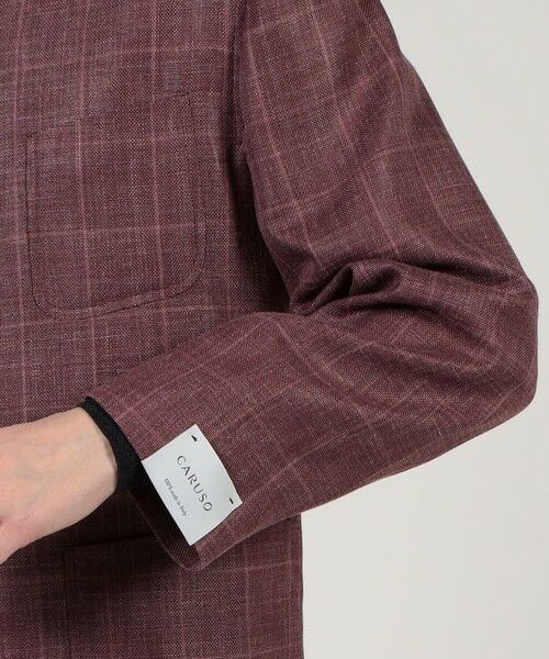 TOMORROWLAND / トゥモローランド ブルゾン | 【別注】CARUSO ウールシルクリネン フォレスティエールジャケット | 詳細7