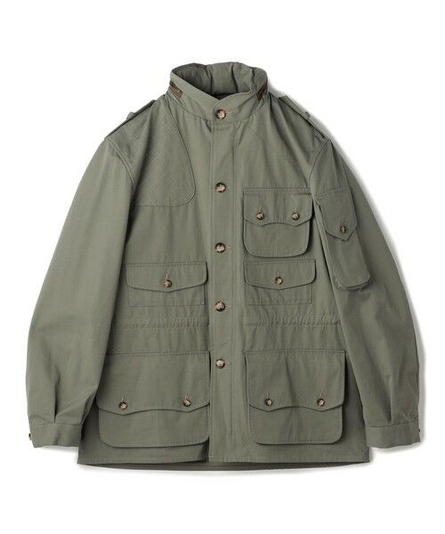 TOMORROWLAND/トゥモローランド Willis&Geiger WHITE HUNTER FIELD JACKET コットンブルゾン 53 セージグリーン 38