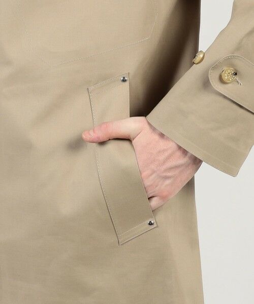 TOMORROWLAND / トゥモローランド ステンカラーコート | MACKINTOSH GILSTON ゴム引き バイカーズコート | 詳細10