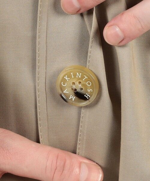 TOMORROWLAND / トゥモローランド ステンカラーコート | MACKINTOSH GILSTON ゴム引き バイカーズコート | 詳細14