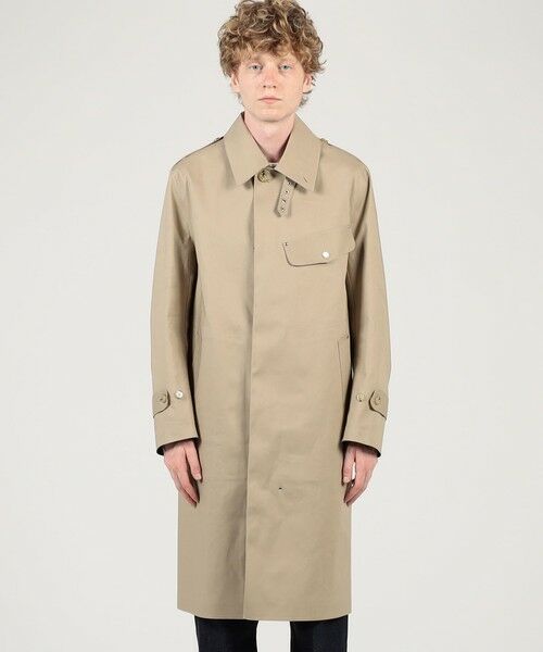TOMORROWLAND / トゥモローランド ステンカラーコート | MACKINTOSH GILSTON ゴム引き バイカーズコート | 詳細2