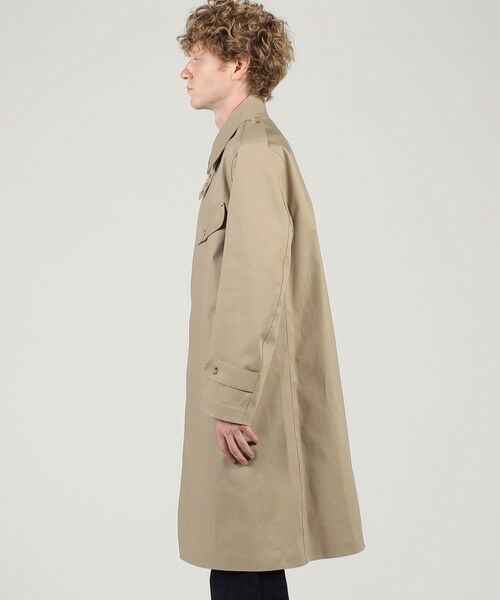 TOMORROWLAND / トゥモローランド ステンカラーコート | MACKINTOSH GILSTON ゴム引き バイカーズコート | 詳細3