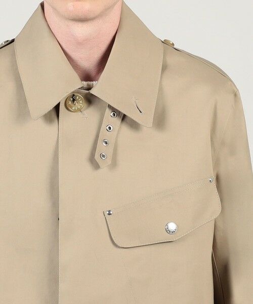 TOMORROWLAND / トゥモローランド ステンカラーコート | MACKINTOSH GILSTON ゴム引き バイカーズコート | 詳細6