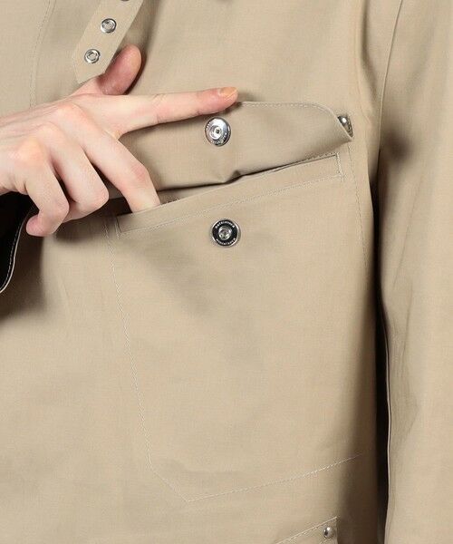 TOMORROWLAND / トゥモローランド ステンカラーコート | MACKINTOSH GILSTON ゴム引き バイカーズコート | 詳細9