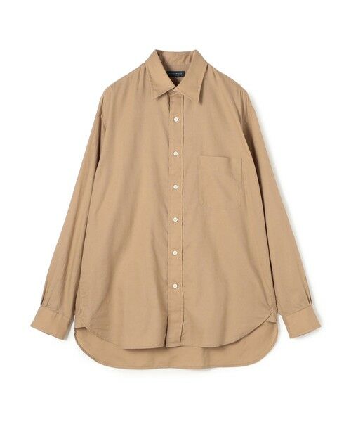 TOMORROWLAND/トゥモローランド コットンフランネルビエラ ロングスリーブシャツ ALBINI 43 キャメル L TOMORROWLAND/トゥモローランド コットンフランネルビエラ ロングスリーブシャツ ALBINI 43 キャメル L