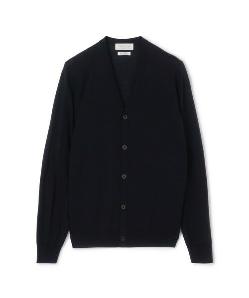 TOMORROWLAND/トゥモローランド TOMORROWLAND tricot スーパーファインメリノウール Vネックカーディガン S-WOOL 69 ネイビー XS