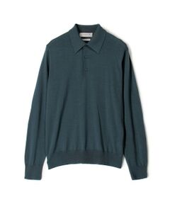 TOMORROWLAND / トゥモローランド ニット・セーター | TOMORROWLAND tricot スーパーファインメリノウール ニットポロシャツ S-WOOL