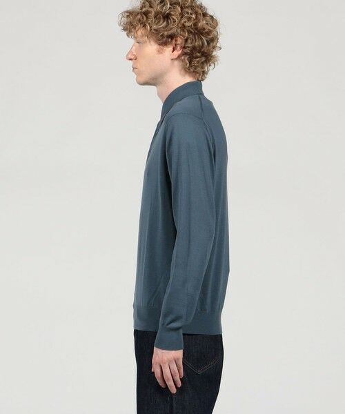 TOMORROWLAND / トゥモローランド ニット・セーター | TOMORROWLAND tricot スーパーファインメリノウール ニットポロシャツ S-WOOL | 詳細3