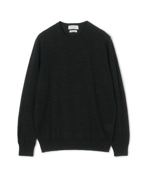 TOMORROWLAND/トゥモローランド TOMORROWLAND tricot スーパーファインメリノウール クルーネックプルオーバー S-WOOL 17 チャコールグレー XS