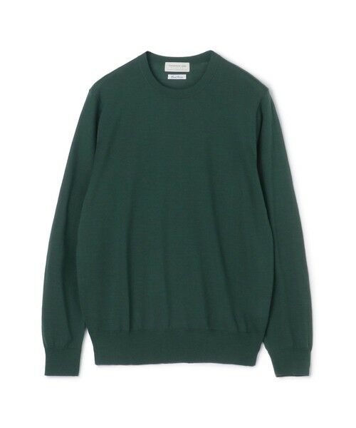 TOMORROWLAND/トゥモローランド TOMORROWLAND tricot スーパーファインメリノウール クルーネックプルオーバー S-WOOL 55 グリーン XL