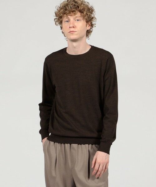TOMORROWLAND / トゥモローランド ニット・セーター | TOMORROWLAND tricot スーパーファインメリノウール クルーネックプルオーバー S-WOOL | 詳細1