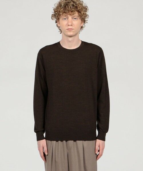 TOMORROWLAND / トゥモローランド ニット・セーター | TOMORROWLAND tricot スーパーファインメリノウール クルーネックプルオーバー S-WOOL | 詳細2