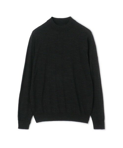 TOMORROWLAND/トゥモローランド TOMORROWLAND tricot スーパーファインメリノウール モックネックプルオーバー S-WOOL 17 チャコールグレー XL