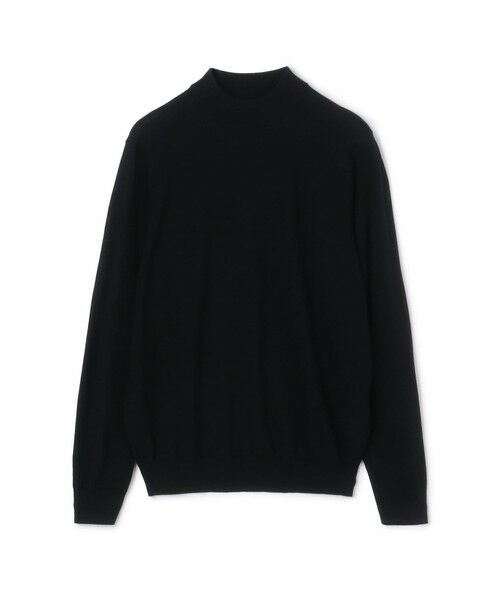 TOMORROWLAND / トゥモローランド ニット・セーター | TOMORROWLAND tricot スーパーファインメリノウール モックネックプルオーバー S-WOOL(19 ブラック)