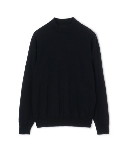 TOMORROWLAND/トゥモローランド TOMORROWLAND tricot スーパーファインメリノウール モックネックプルオーバー S-WOOL 69 ネイビー XS