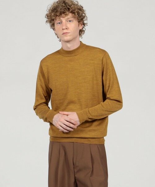 TOMORROWLAND / トゥモローランド ニット・セーター | TOMORROWLAND tricot スーパーファインメリノウール モックネックプルオーバー S-WOOL | 詳細1