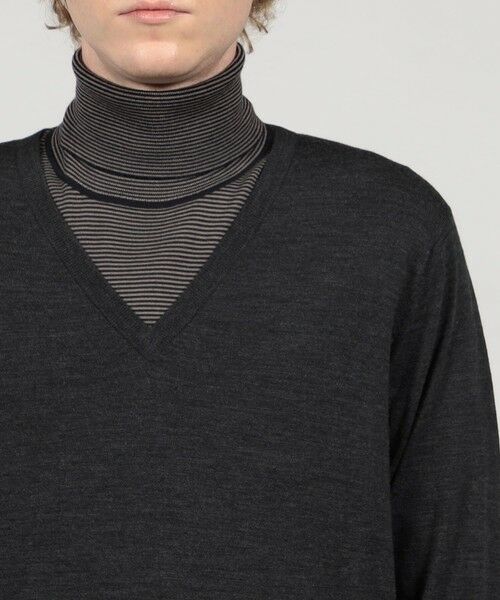 TOMORROWLAND / トゥモローランド ニット・セーター | TOMORROWLAND tricot スーパーファインメリノウール Vネックプルオーバー S-WOOL | 詳細5