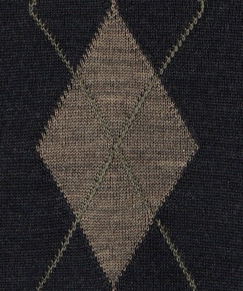 TOMORROWLAND / トゥモローランド ニット・セーター | 【別注】JOHN SMEDLEY ウール アーガイルクルーネック プルオーバーニット | 詳細8