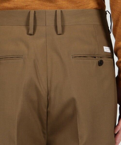 TOMORROWLAND / トゥモローランド スラックス・ドレスパンツ | SUPER120’Sウール 2プリーツ ワイドストレート バレルパンツ | 詳細6