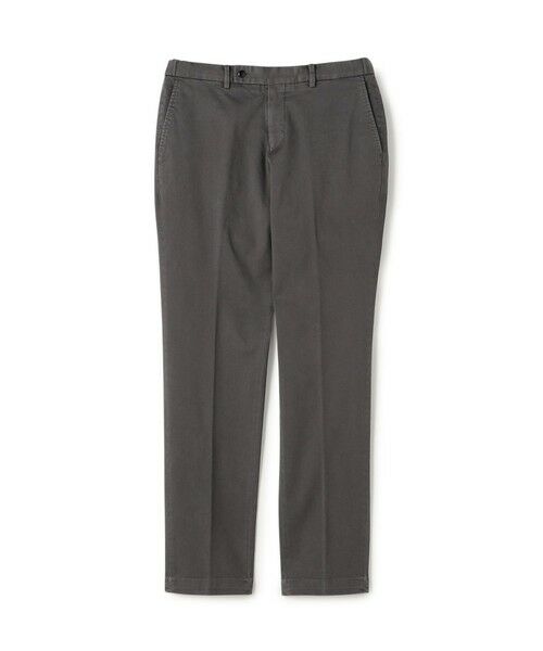 TOMORROWLAND / トゥモローランド スラックス・ドレスパンツ | コットンポリウレタン イージースラックス SONDRIO(17 チャコールグレー)