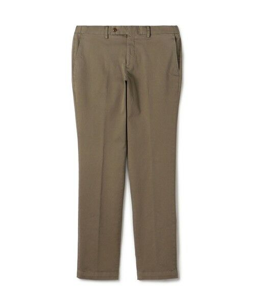 TOMORROWLAND / トゥモローランド スラックス・ドレスパンツ | コットンポリウレタン イージースラックス SONDRIO(43 ベージュ)